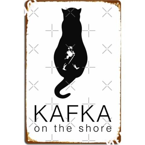 Kafka On The Shore Metal Plaque Poster Club Party Plaques Living Room Create Tin Sign Poster