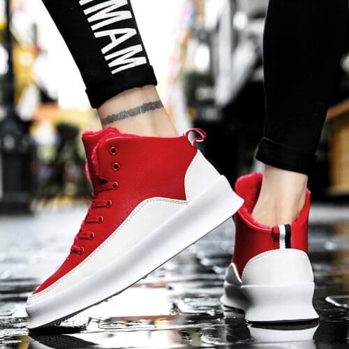 Fashion high Casual for Male sport hombre casual leather hightop sneakers casuales sneaker 2020 spring hot leisure para mens on