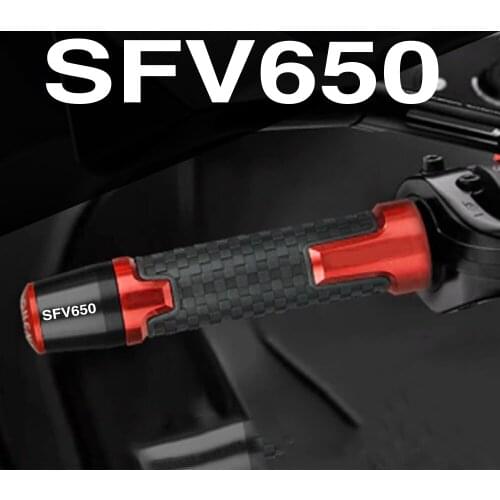 Motorcycle grips Bar End Handle Handlebar Plug End grip For Suzuki SFV650 GLADIUS 2009 2010 2011 2012 2013 2014 2015 2016 2017