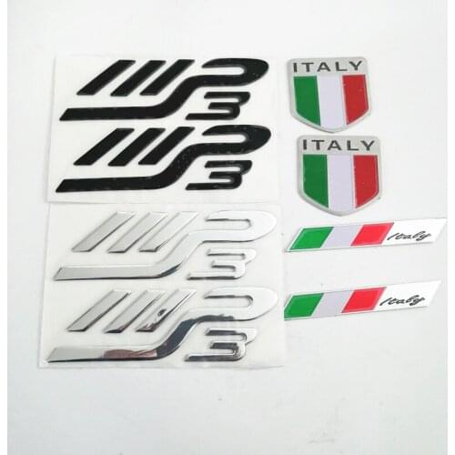 Motorcycle 3D Italian Badge Italy Flag Car Emblem Design mp3 Sticker Decal for PIAGGIO MP3 250 300 400 500 Ie Decals