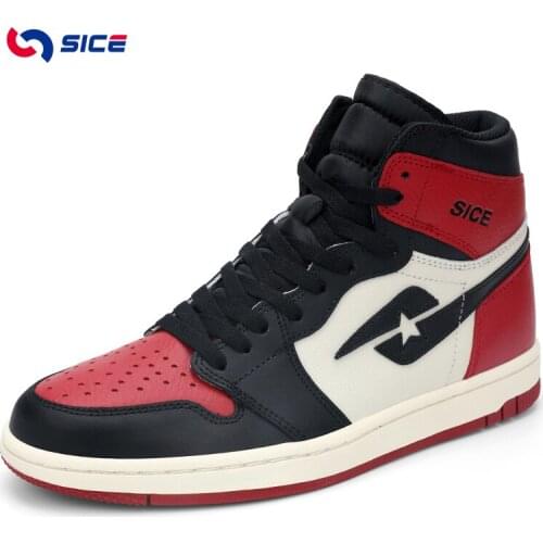 Sai Chi casual shoes authentic mens sports shoes men summer breathable wild basketball high-top shoes Free Shipping