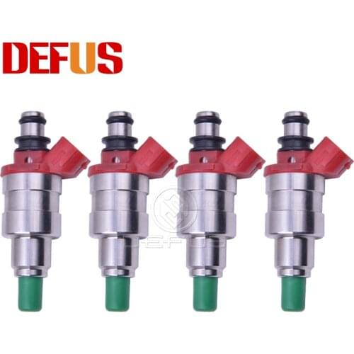 Set 4X Gasoline Fuel Injector for Mazda B2600 MPV 2.6L 89-94 OEM G609-13-250 Nozzle Injection Petrol Engine Injector A46-00