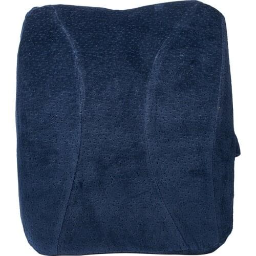 Memory Foam Lumbar Support Cushion Car Seat Support Lumbar Support Pillow Back Massager Waist Cushion for Car Home Office