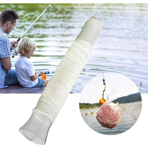 Fishing Mesh Strong Elastic Dissolves Quickly PVA PVA Carp Fishing Mesh Refill Stocking for Fishing