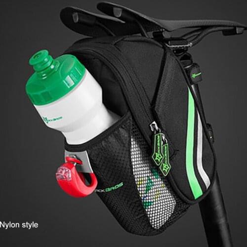 Mountain Road Bike Tail Bag Waterproof Bicycle Bag Water Bottle Pouch Folding Bike Back Seat Cycling Bags Bike Accessories