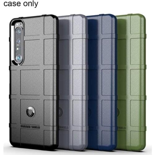 Heavy Duty Shockproof Flexible TPU Protective Case Cover For Sony Xperia 10 III/1 III Silicone Soft Case