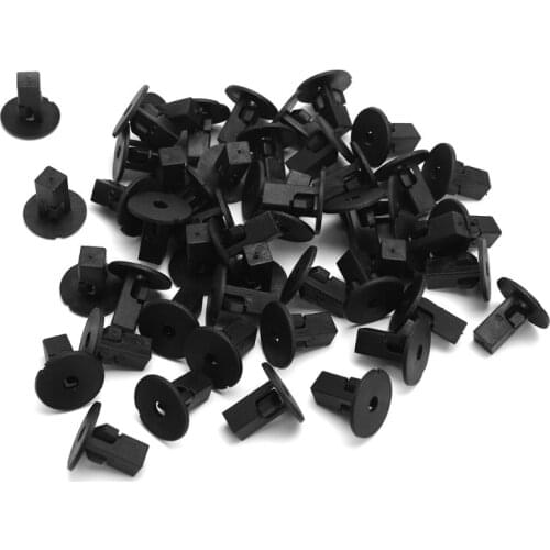 T3ED 50 Pcs Car Fastener Clips Bumper Inner Rivets Push 8x8.2mm for toyota