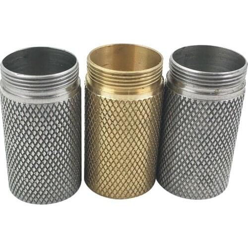 Titanium Alloy/Staineless Steel/Brass Extendsion Body Tube Accessories for DQG Slim Flash Light Flashlight Torches