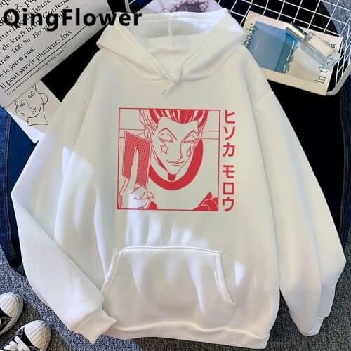 Hunter x Hunter Killua Zoldyck hoodies male Oversized y2k aesthetic Ulzzang streetwear men hoddies clothing Oversized
