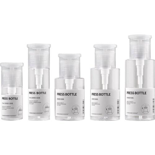 1Set Pump Bottle, Empty Refillable Lotion Soap Shampoo Bottles Dispenser Containers with Pump Multipurpose