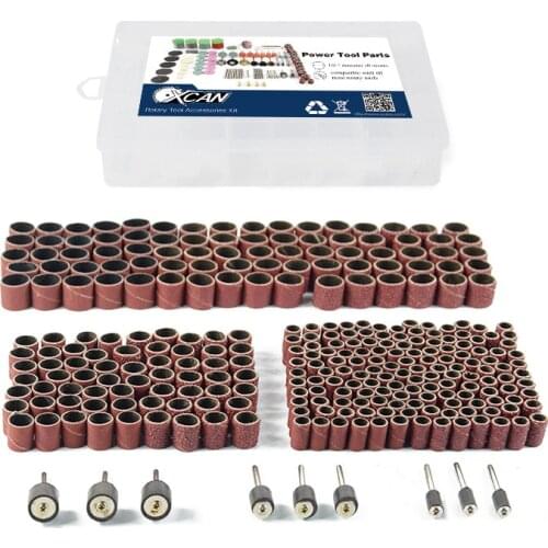 338PCS Accessories Abrasive Tools Wood Metal Engraving Electric Rotary Tool Accessory for Dremel Bit Set