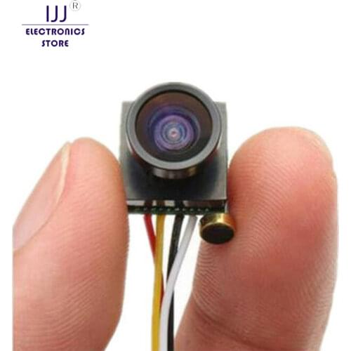 600TVL NTSC 1.8mm Wide Angle Lens Camera 1/4 CMOS Image Sensor Camera