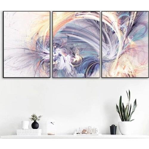Abstract Simplicity Dynamic Art Posters and prints HD Canvas Painting Youth Living Room Home Interior Decoration Mural Poster