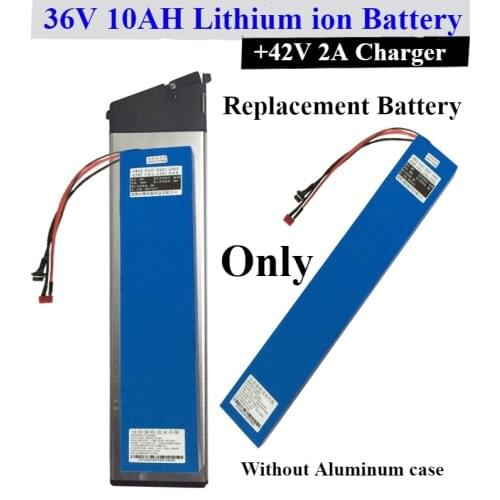 36V 10Ah Lithium ion battery pack with BMS with charger for e-bike Electric Scooter electrotachyscope E-moped ectric bicycles