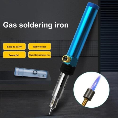 Butane Gas Welding Soldering Irons Welding Pen Burner Blow Torch Gas Soldering Iron Cordless Butane Tip Tool Multi-purpose