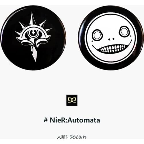 Game NieR:Automata Display Badge Fashion Game Nier Automata YoRHa Pin Brooches For Backpack Clothes Accessories