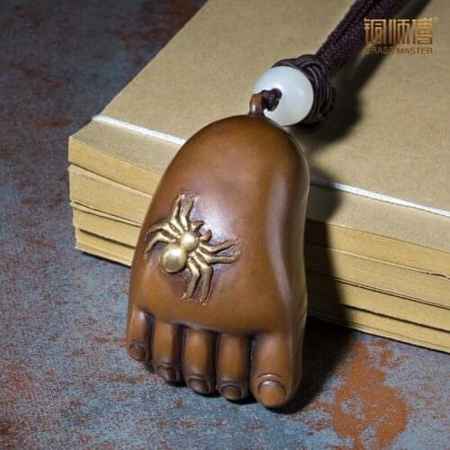 Copper copper master hand pieces as "hand pieces (copper + gold)" Crafts Ornament