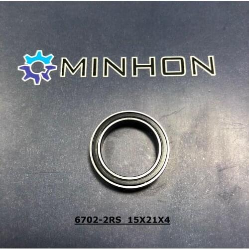 MHF 6702-2RS Size 15*21*4 mm Best Price High Performance Miniature Radial Ball Bearing ABEC-3