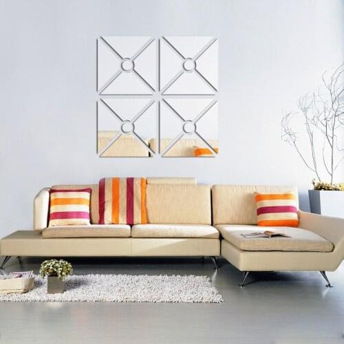 New For Wall Stickers Home Decor Sticker Modern Acrylic 3d Sticker Pattern Adesivos De Parede Tv Backdrop