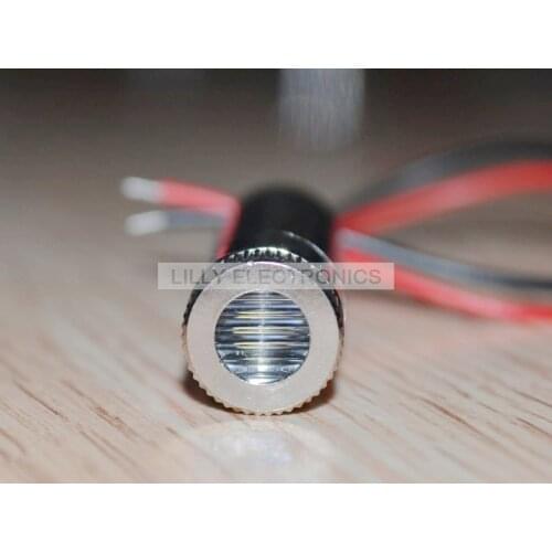 Adjusted 5V 780nm 120mw Infrared IR Laser Line Module 12x40mm with 120 mrad Lens