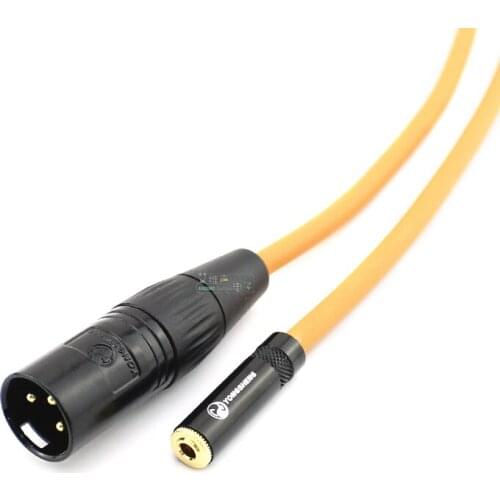 1Pcs Yongsheng XLR male to 3.5mm headphone female plug cable cannon to small three-core extended audio YS240LBG