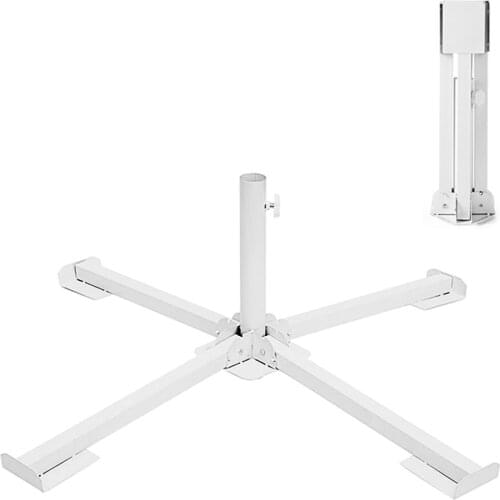 Foldable Beach Umbrella Stand Outdoor Sunshade Anchor Patio Umbrella Base Holder