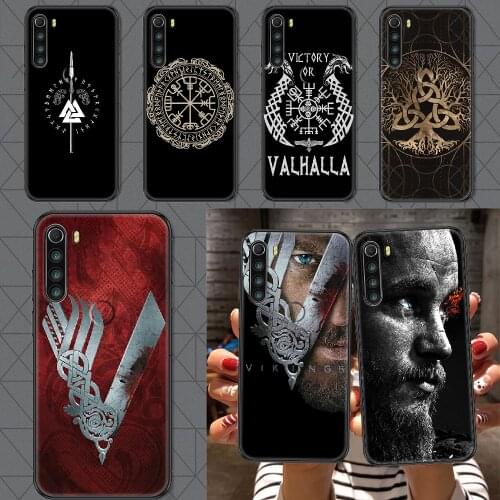 Vikings TV Phone case For Xiaomi Redmi Note 7 7A 8 8T 9 9A 9S 10 K30 Pro Ultra black soft waterproof trend funda tpu back