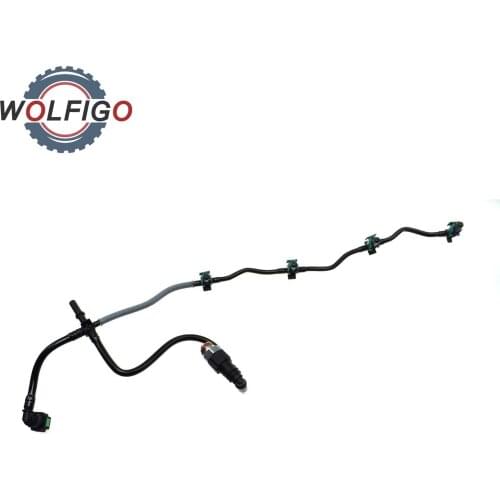WOLFIGO Fuel Injector Return Pipe Leak Off and Clip 1574.L4 1473393 for CITROEN JUMPER FIAT FORD TRANSIT Bus 6C1Q9K022AG