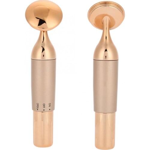 2-in-1 Ultrasonic Slim Lift Tighten Face Massage Device Skin Spa Cleaner Massager Stick Lift Tightening Wrinkle Removal Massager