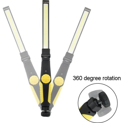 2000 Lumen Flashlight COB LED Working Light Emergency Cob Lamp USB Rechargeable Torch Magnetic Lantern For Camping Car Repairing