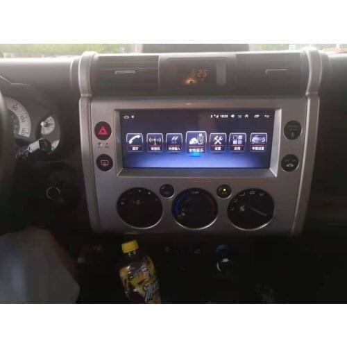 Tesla Style For Toyota FJ CRUISER 2008-2015 Car Stereo Radio Octa Core 4GB RAM 64GM ROM Android 10.0 Car DVD GPS Player Deckless