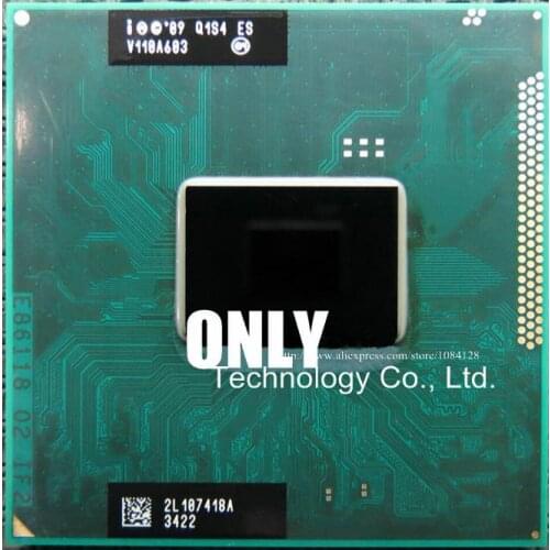 Free shipping Electronic Laptop CPU I5 2560M QS/ES 2.7-3.4G / 3M Q1S4 QS significant positive step support HM65 laptop CPU