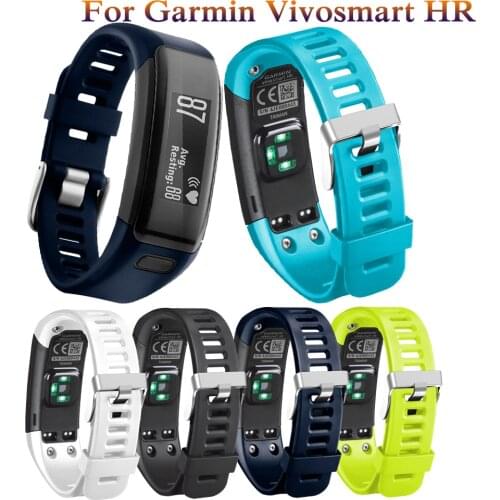 Bracelet Band For Garmin Vivosmart HR Smart Wristband soft Silicone Watch Strap For Garmin Vivosmart HR Sport Wrist Strap Correa
