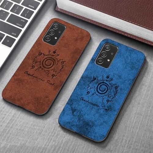 Case For Samsung A32 Case Slim Fabric Skin Hard Cover For Samsung A72 A52 A51 A71 A12 A21S A41 A31 A50 A70 A40 A30 A20 A10 Funda