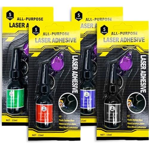 Home Mini Tool Repair Universal Adhesive Liquid Glue With Laser Welding Uv Light Aluminium Alloy Glass Plastic Wood Marble Glue