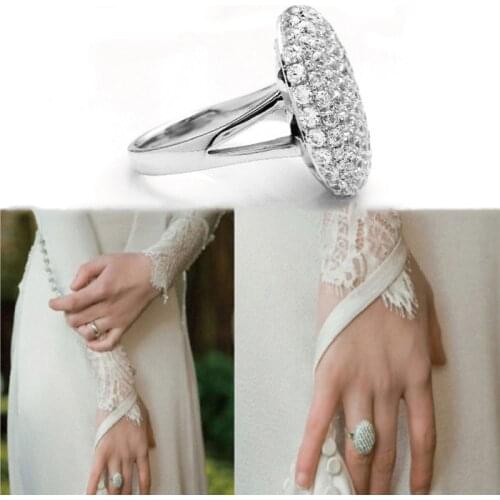 Fashion Wedding Crystal Rings Jewelry The Twilight Breaking Dawn Bella Wedding Rings For Women Gifts