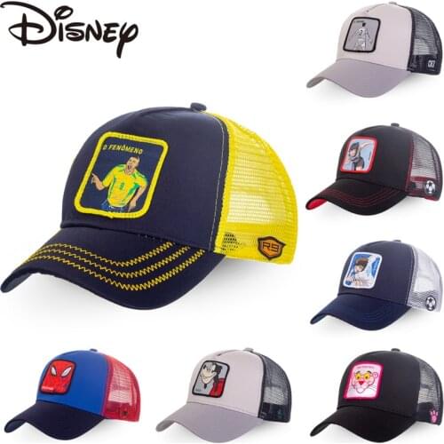 New Brand Anime Captain Tsubasa Snapback Cotton Baseball Cap Men Women Hip Hop Dad Mesh Hat Trucker Hat Dropshipping