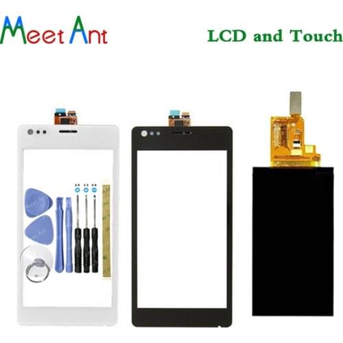 New High Quality 4.0'' For Sony Xperia M C1904 C1905 Lcd Display With Touch Screen Digitizer Sensor
