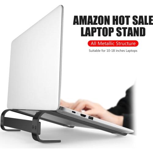 Aluminum Alloy Laptop Laptop Stand Holder Portable Notebook Support Stand For Macbook Pro Non-Slip Cooling Bracket for 10-18