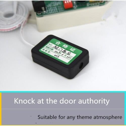 Knock on the door body secret room escape props knocking at the door lock is suitable for any theme atmosphere