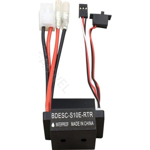 High Voltage Waterproof 320A Brushed ESC Speed Controller For RC Car Boat Motors