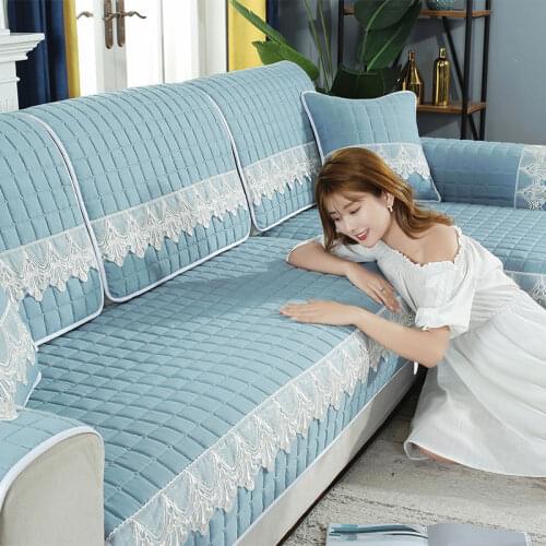 1 Pc Soft Seasons Sofa Covers Mats Non-slip Removable Sofa Seat Cover for Living Room Cushion Runners Slipcovers Home Decor