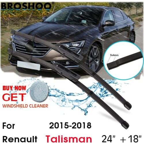 Car Wiper Blade Front Window Windscreen Windshield Wipers Blades Auto Accessories For Renault Talisman 24''+18'' 2015-2018