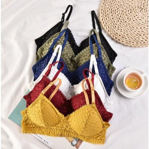 Bodysuit Underwear For Women Corset Lace Sexy Lingerie Active Seamless Bra Breathable Push Up Bra Solid Color Hollow Out Shirt