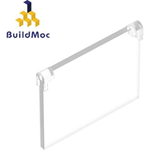 BuildMOC Compatible Assembles Particles 86210/60603 1x4x3 For Building Blocks Parts DIY LOGO Educational gift Toys