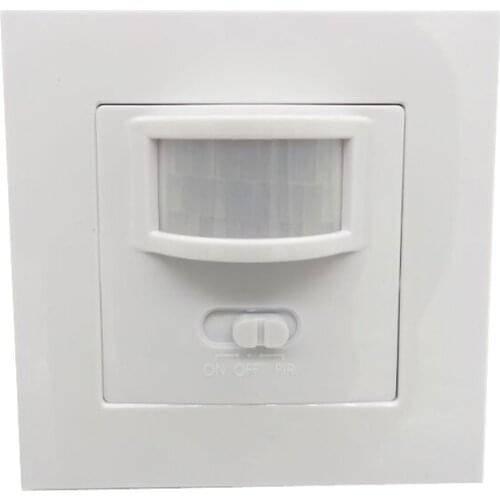 High-power Type 86 Two-wire Intelligent Infrared Human Body Sensor Switch Can Replace Ordinary Switch 110-240