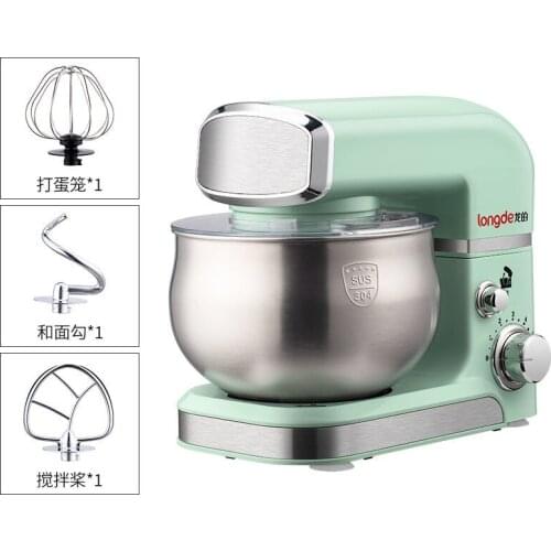 Electric Food Mixers milk frother for cake flour dough butter stand mixer maker machine multifunctional egg whisk beater 6-speed