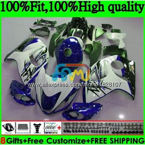 Injection For SUZUKI Hayabusa GSXR 1300 GSXR1300 08 13 14 15 16 Blue green 57BS.75 GSX-R1300 2008 2013 2014 2015 2016 Fairing