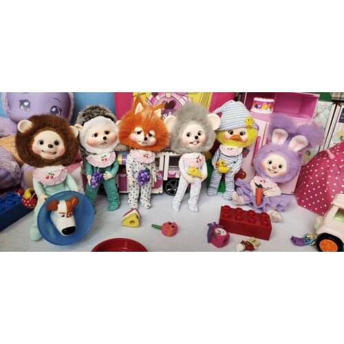 Animal Face Ob11 dolls 1/8 Customization BJD dolls with animal heads