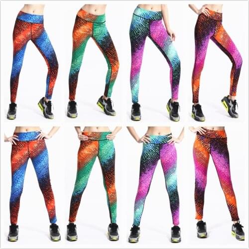 Godier Autumn Winter Leggings Printed Women Legging Colorful Legings High Waist Elastic Leggins Silm Women Pants